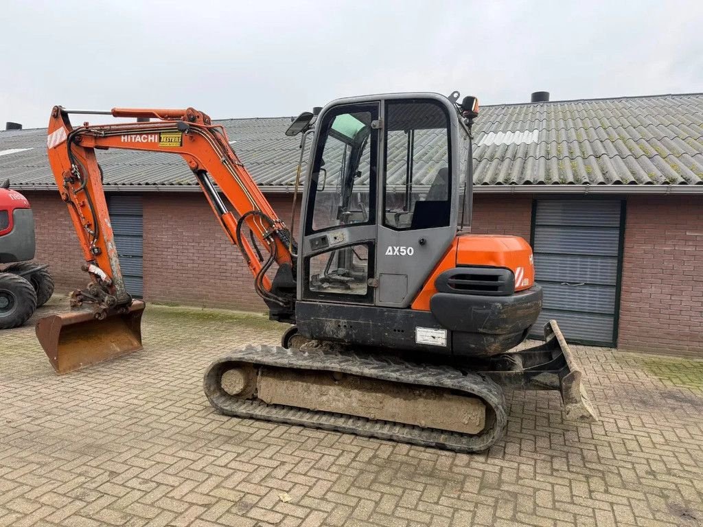 Minibagger du type Hitachi AX50-3 Graafmachine, Gebrauchtmaschine en Lunteren (Photo 5)