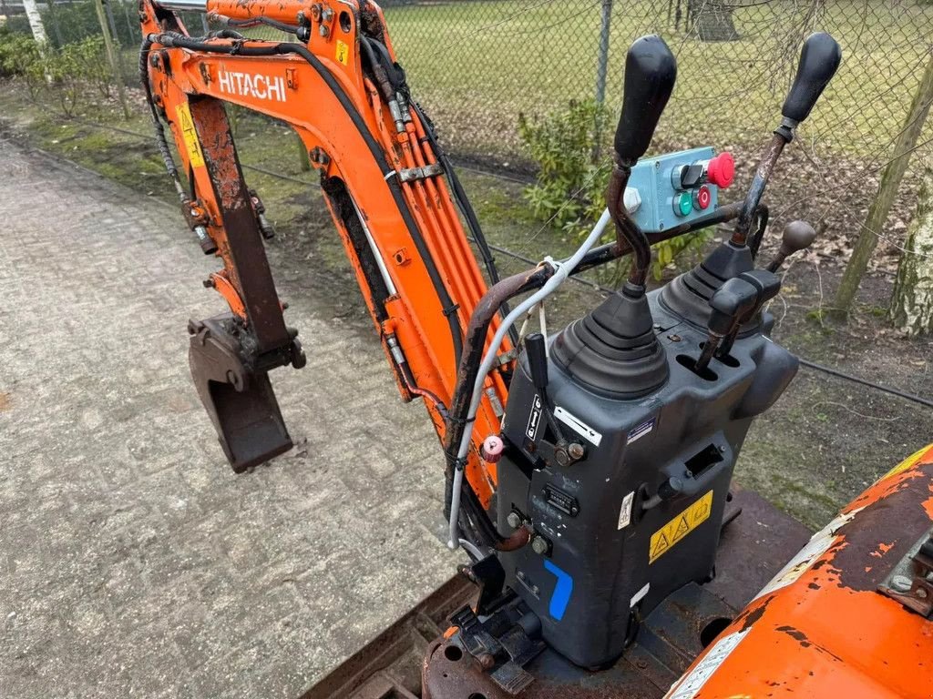 Minibagger des Typs Hitachi ELECTRISCHE ZX10 minigraver HYBRID, Gebrauchtmaschine in Harskamp (Bild 8)