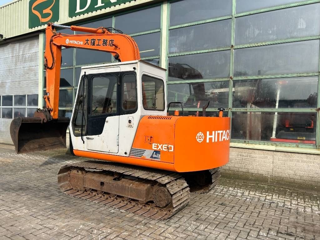Minibagger Türe ait Hitachi EX 60, Gebrauchtmaschine içinde Roosendaal (resim 4)
