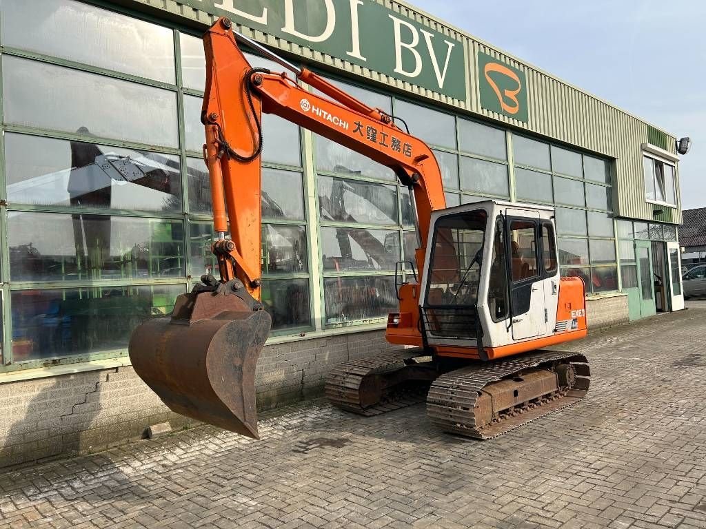 Minibagger Türe ait Hitachi EX 60, Gebrauchtmaschine içinde Roosendaal (resim 3)