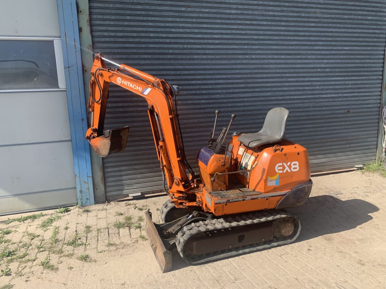 Minibagger типа Hitachi EX 8, Gebrauchtmaschine в Veessen (Фотография 7)