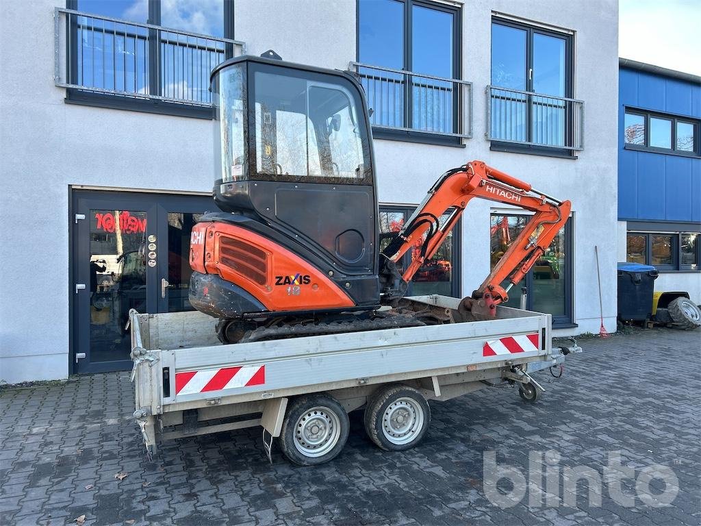 Minibagger des Typs Hitachi Zaxis 18 CLR, Gebrauchtmaschine in Düsseldorf (Bild 3)