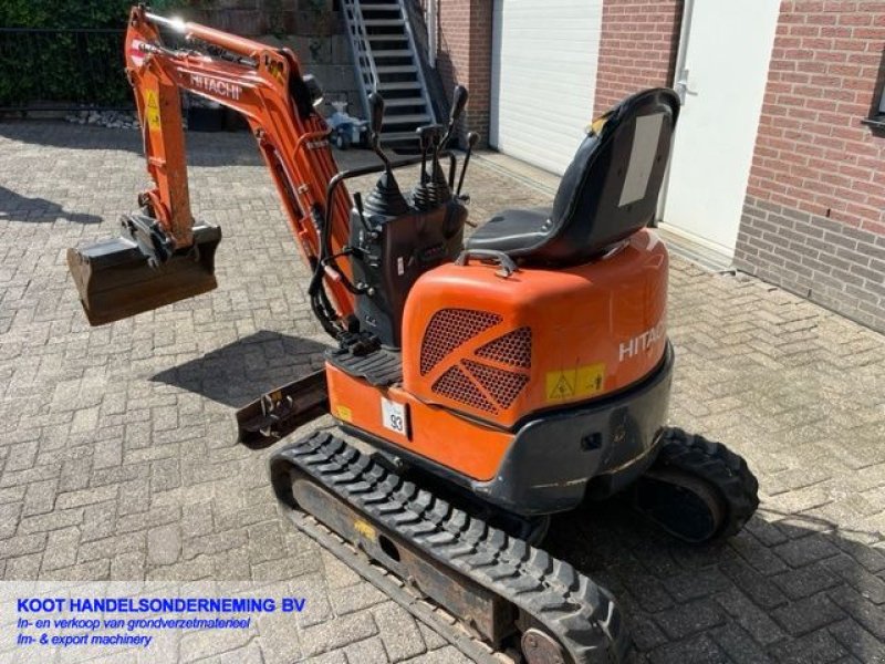 Minibagger a típus Hitachi ZX 10U-2 1620 uren!, Gebrauchtmaschine ekkor: Nieuwerkerk aan den IJssel (Kép 2)