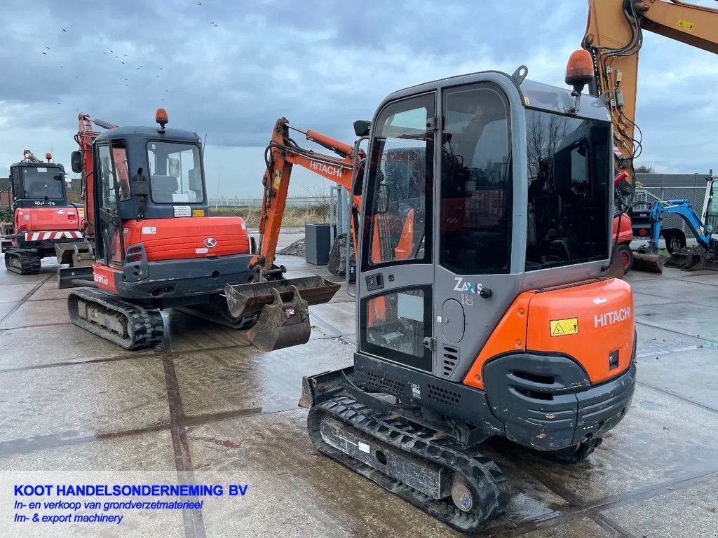 Minibagger tipa Hitachi Zx 18clr Nette machine!, Gebrauchtmaschine u Nieuwerkerk aan den IJssel (Slika 2)