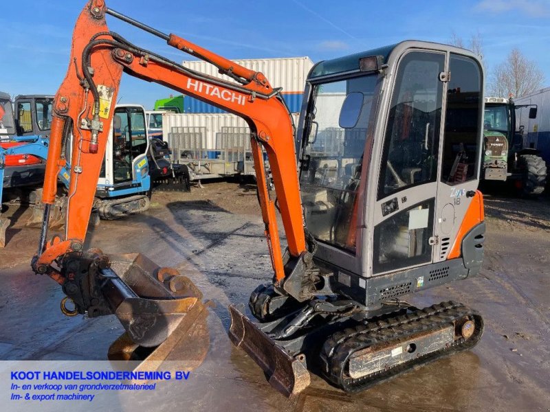 Minibagger του τύπου Hitachi Zx 18clr Nette machine!, Gebrauchtmaschine σε Nieuwerkerk aan den IJssel (Φωτογραφία 1)