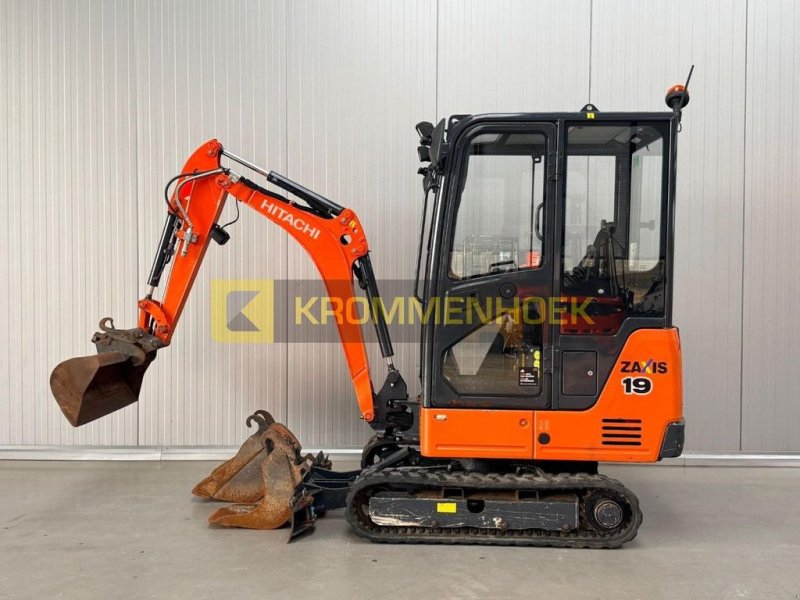 Minibagger van het type Hitachi ZX 19-5A, Gebrauchtmaschine in Apeldoorn