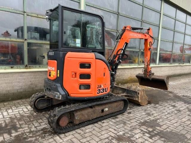 Minibagger от тип Hitachi ZX 33 U-5A CLR, Gebrauchtmaschine в Roosendaal (Снимка 8)