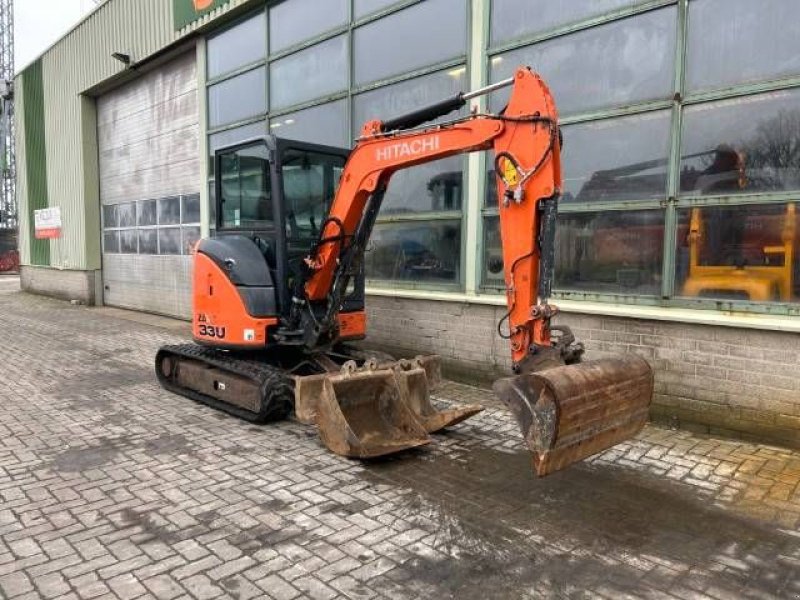 Minibagger от тип Hitachi ZX 33 U-5A CLR, Gebrauchtmaschine в Roosendaal (Снимка 7)