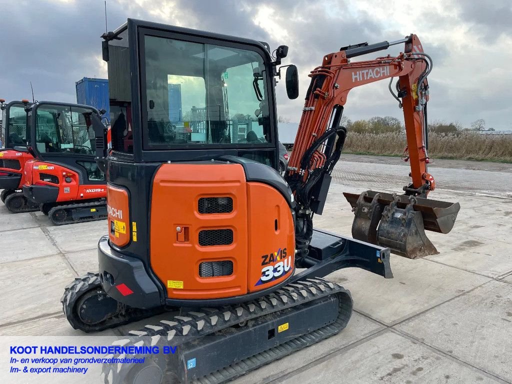 Minibagger del tipo Hitachi Zx 33u-6 1350 uur! 3 Bakken!, Gebrauchtmaschine en Nieuwerkerk aan den IJssel (Imagen 3)