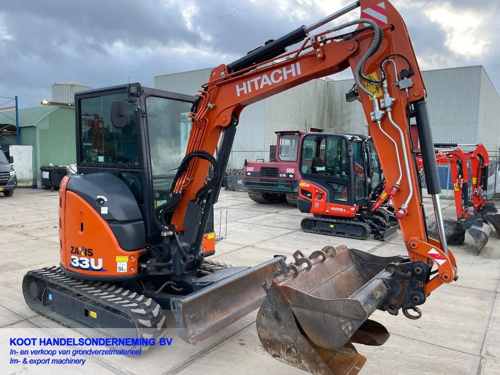 Minibagger del tipo Hitachi Zx 33u-6 1350 uur! 3 Bakken!, Gebrauchtmaschine en Nieuwerkerk aan den IJssel (Imagen 4)