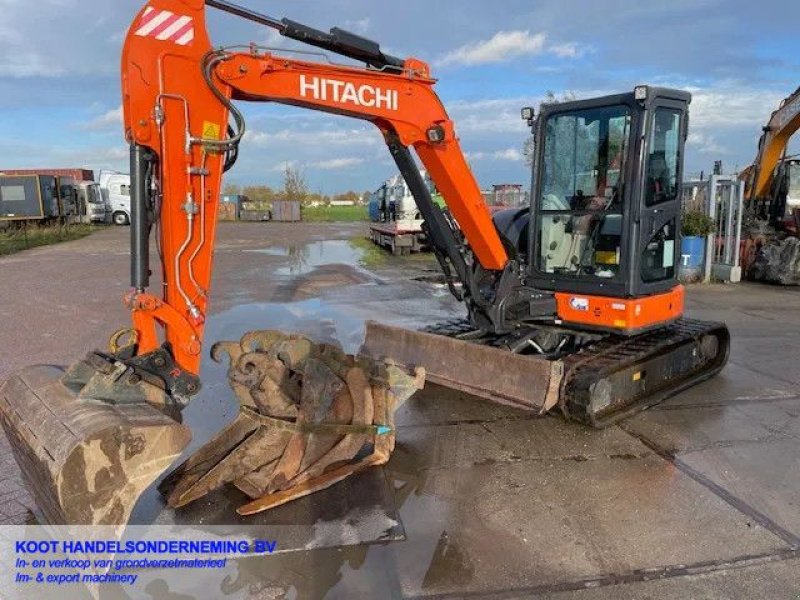 Minibagger typu Hitachi ZX 48u-5 clr 4x Bucket 2500 Hours!, Gebrauchtmaschine v Nieuwerkerk aan den IJssel (Obrázek 1)