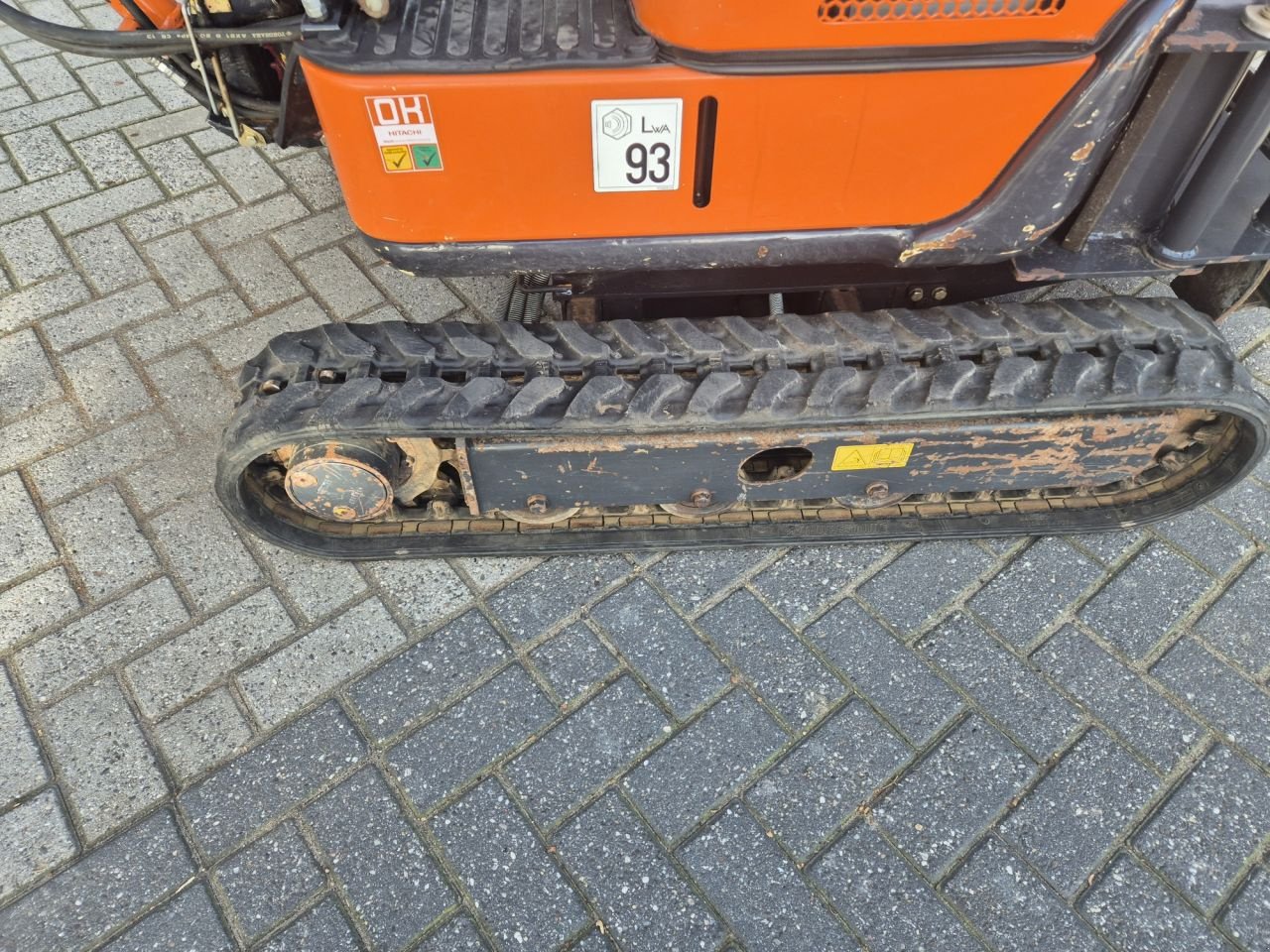 Minibagger типа Hitachi ZX10U-2, Gebrauchtmaschine в Lunteren (Фотография 7)