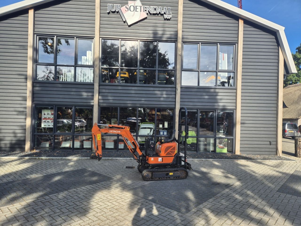 Minibagger типа Hitachi ZX10U-2, Gebrauchtmaschine в Lunteren (Фотография 1)