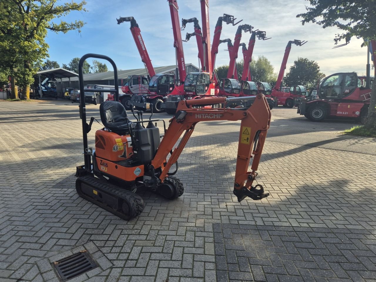 Minibagger типа Hitachi ZX10U-2, Gebrauchtmaschine в Lunteren (Фотография 3)