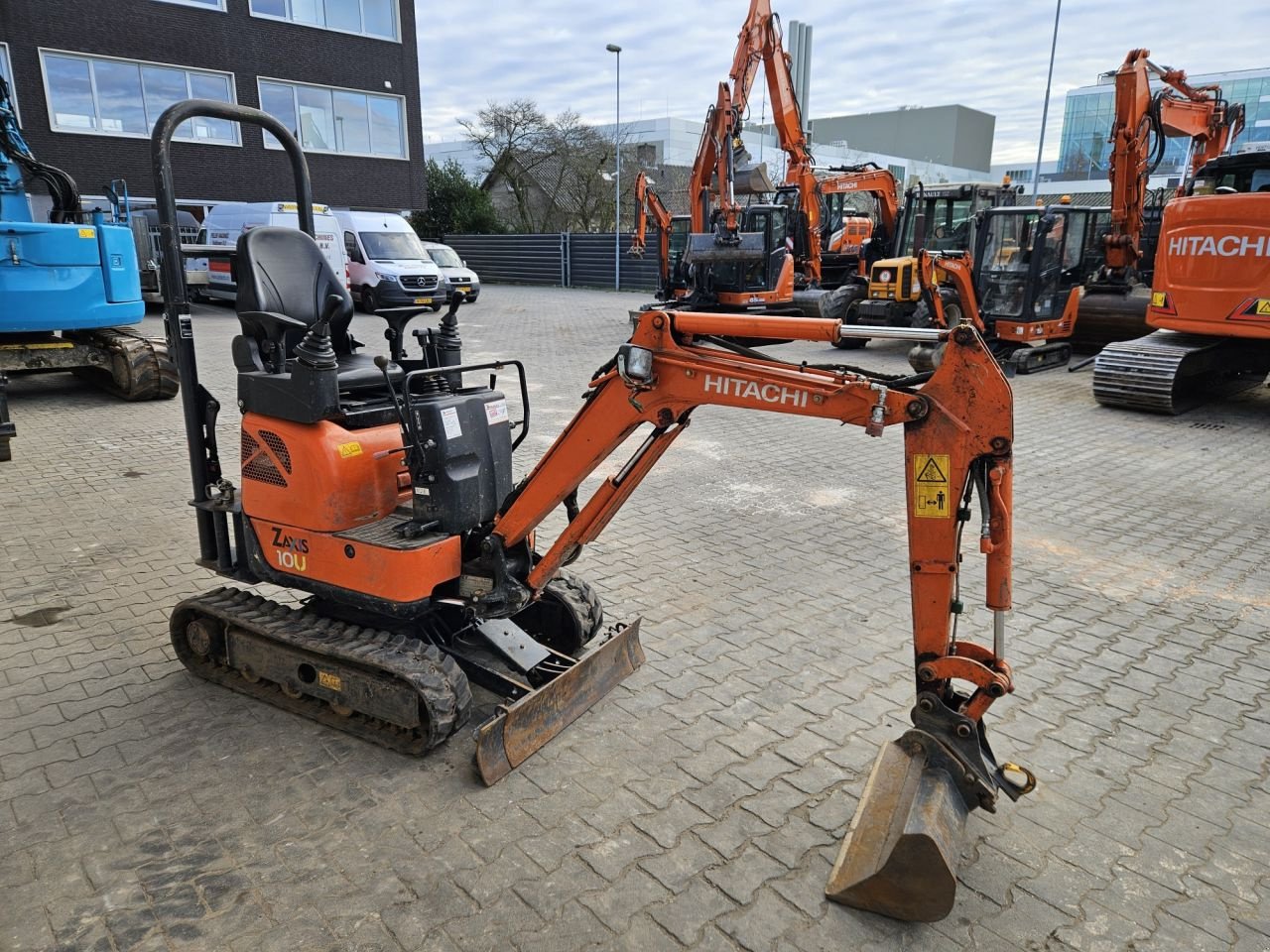 Minibagger typu Hitachi ZX10U, Gebrauchtmaschine v Veldhoven (Obrázek 4)