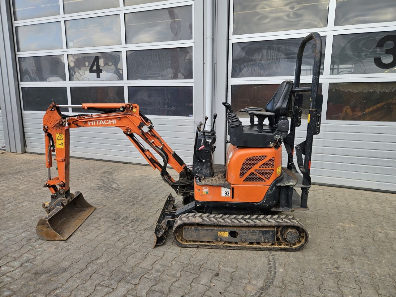 Minibagger typu Hitachi ZX10U, Gebrauchtmaschine v Veldhoven (Obrázek 2)