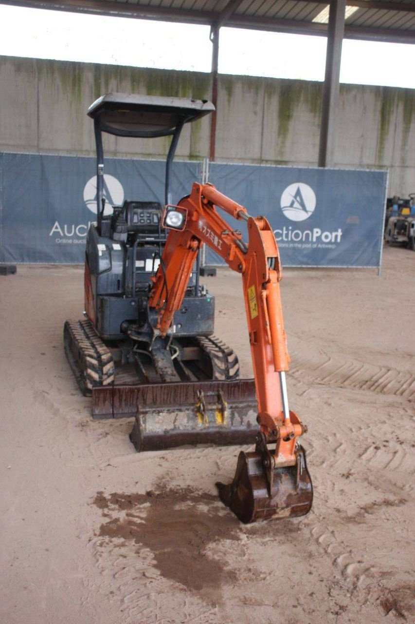 Minibagger del tipo Hitachi ZX17U-2, Gebrauchtmaschine en Antwerpen (Imagen 7)