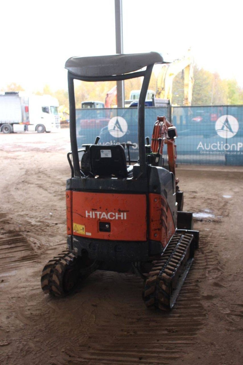 Minibagger typu Hitachi ZX17U-2, Gebrauchtmaschine w Antwerpen (Zdjęcie 5)