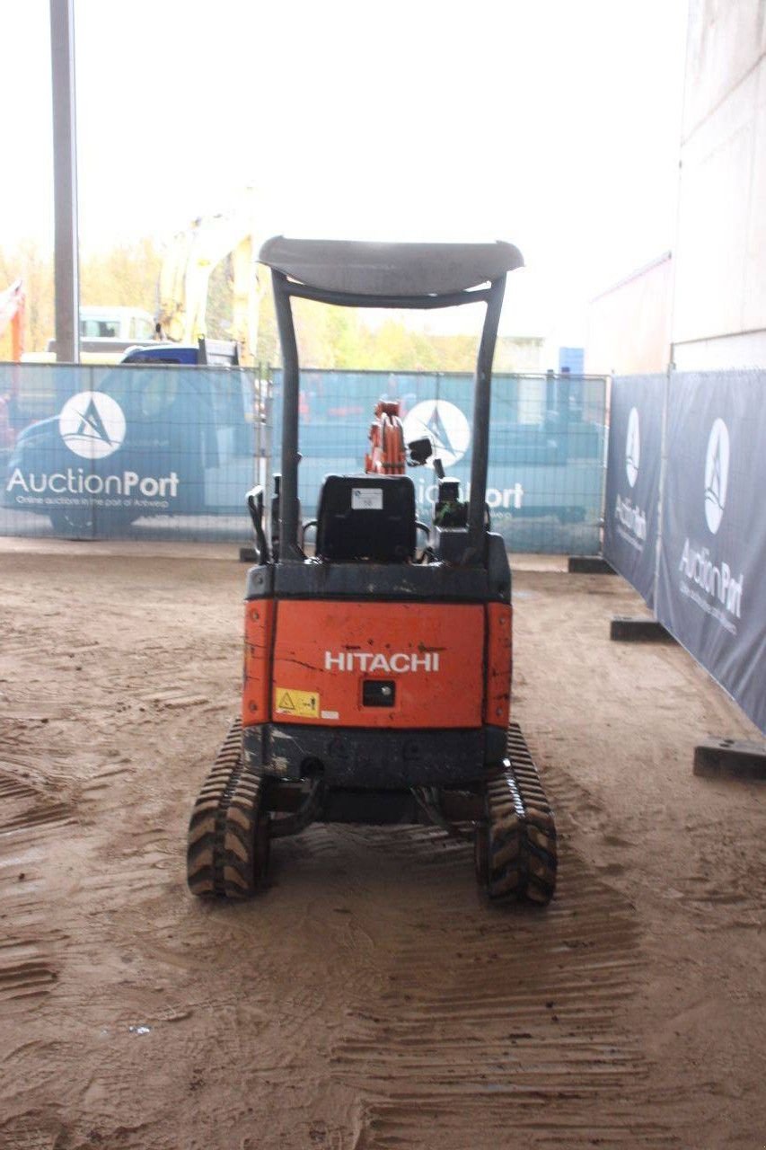 Minibagger typu Hitachi ZX17U-2, Gebrauchtmaschine w Antwerpen (Zdjęcie 4)