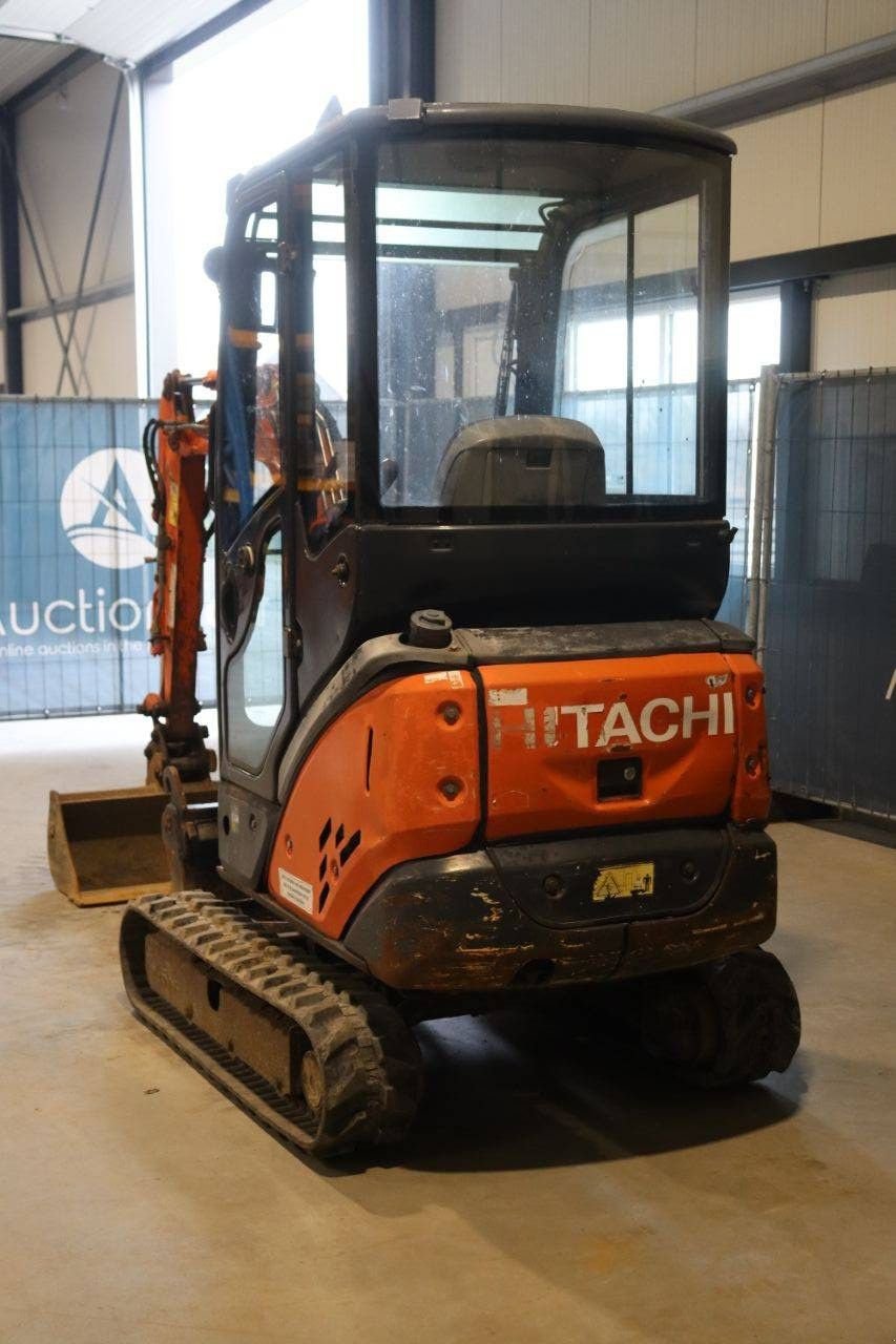Minibagger Türe ait Hitachi ZX18-3 CLR, Gebrauchtmaschine içinde Antwerpen (resim 4)