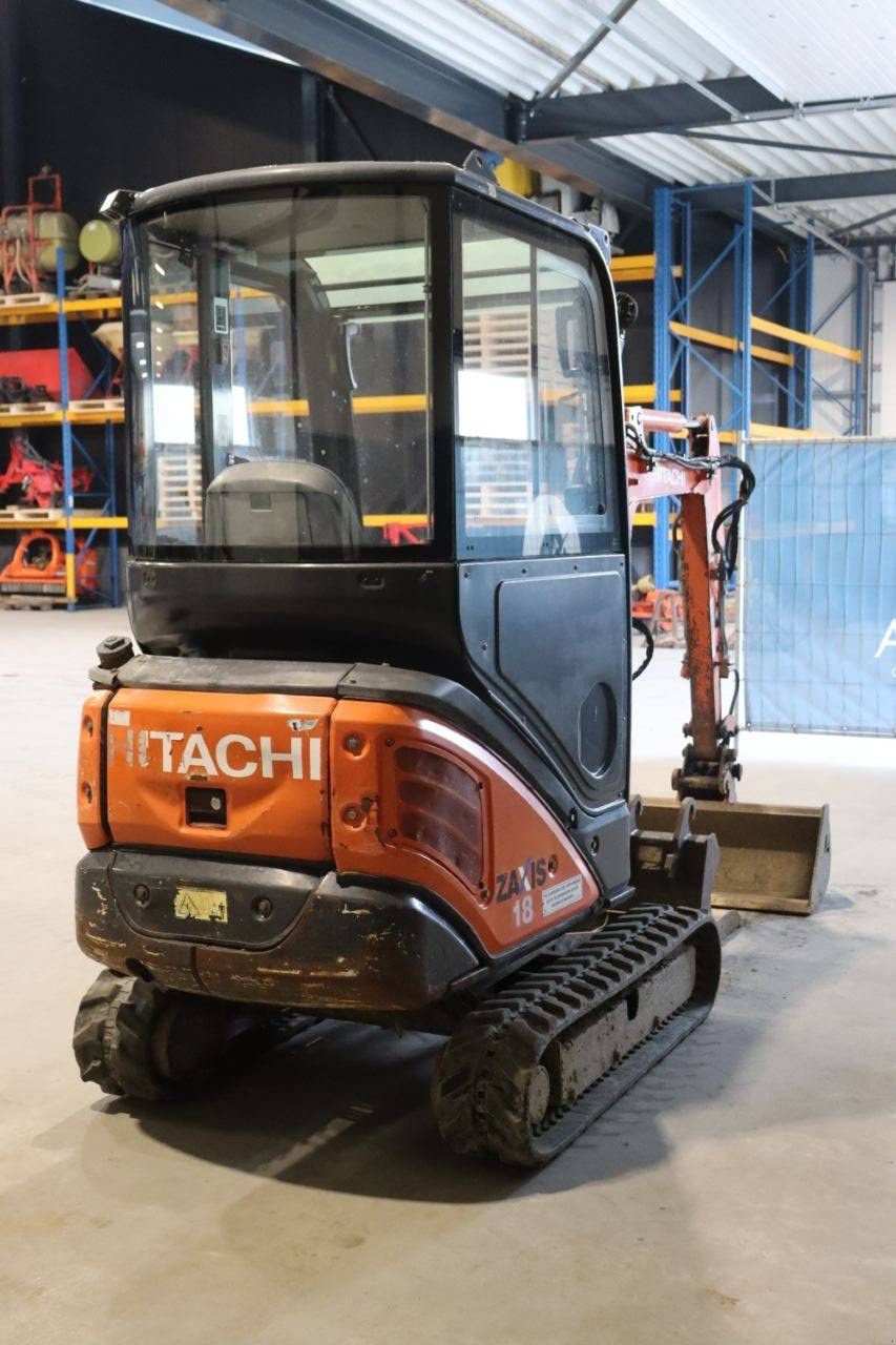 Minibagger Türe ait Hitachi ZX18-3 CLR, Gebrauchtmaschine içinde Antwerpen (resim 7)