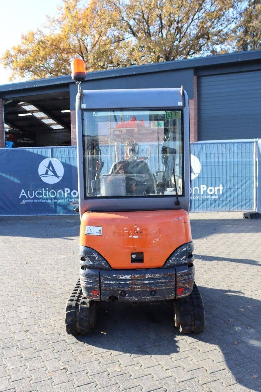 Minibagger Türe ait Hitachi ZX18 CLR, Gebrauchtmaschine içinde Antwerpen (resim 5)