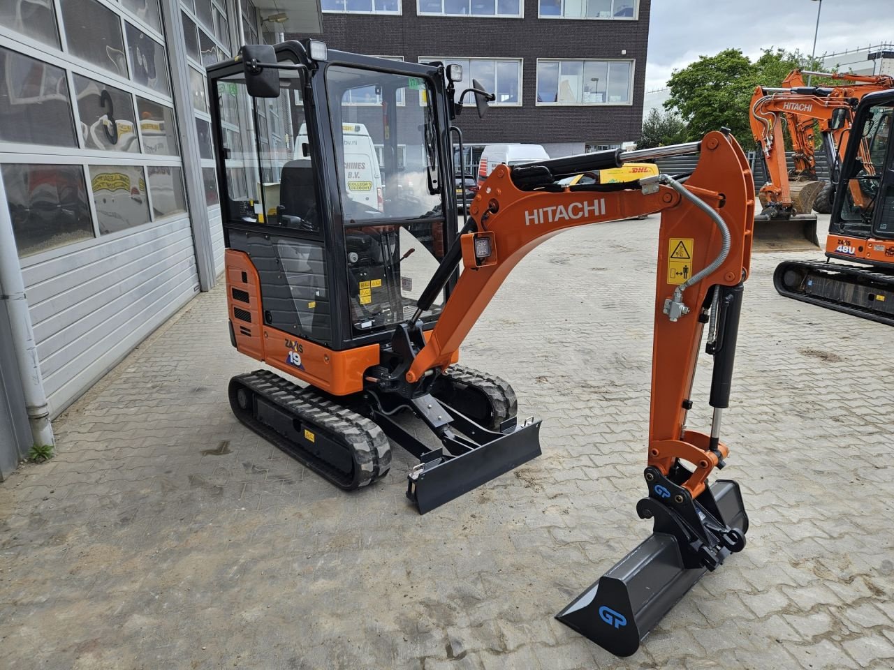 Minibagger Türe ait Hitachi ZX19-6, Gebrauchtmaschine içinde Veldhoven (resim 4)