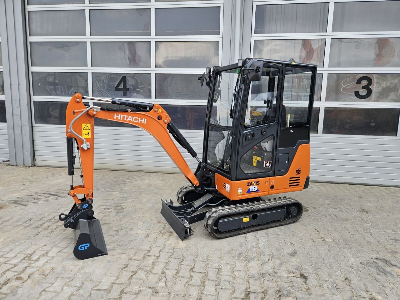 Minibagger Türe ait Hitachi ZX19-6, Gebrauchtmaschine içinde Veldhoven (resim 1)