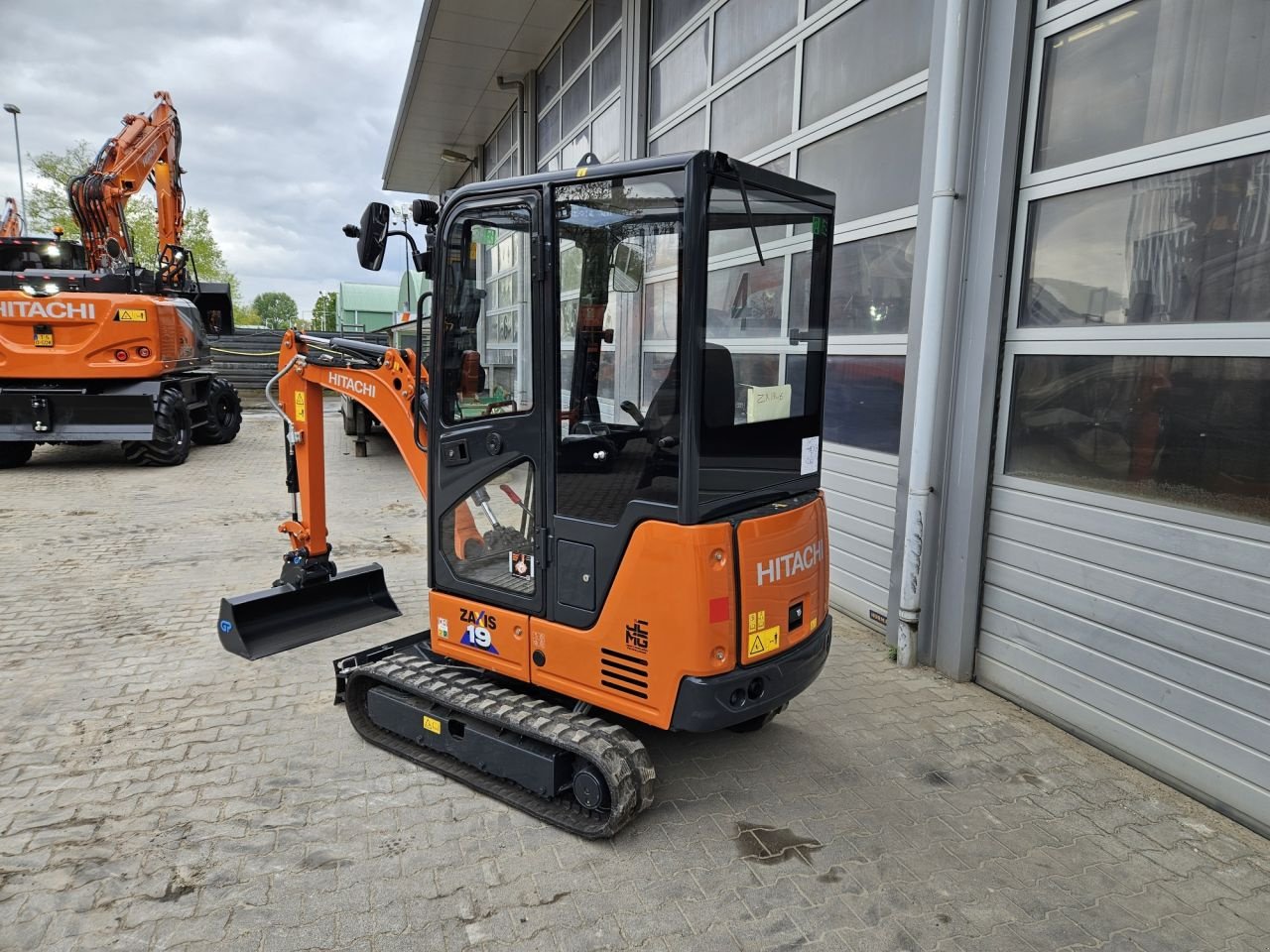 Minibagger Türe ait Hitachi ZX19-6, Gebrauchtmaschine içinde Veldhoven (resim 5)