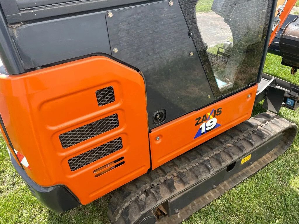 Minibagger a típus Hitachi ZX19U rupsgraafmachine CW05 hydr snelw met sloopsorteerfunctie s, Gebrauchtmaschine ekkor: Kwintsheul (Kép 7)