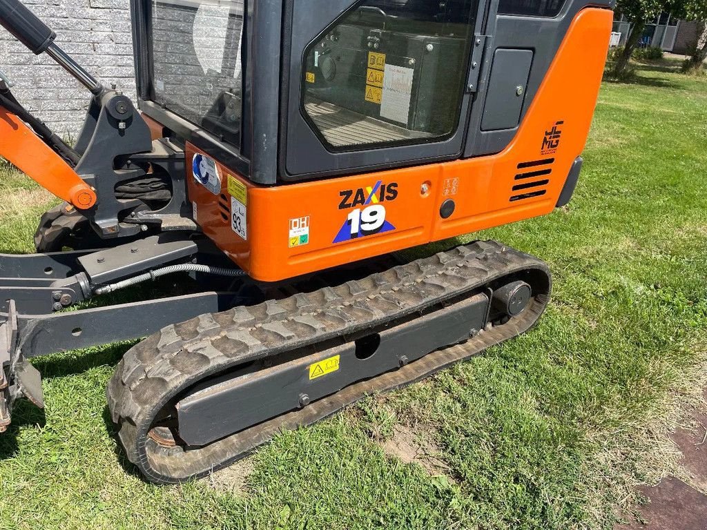 Minibagger a típus Hitachi ZX19U rupsgraafmachine CW05 hydr snelw met sloopsorteerfunctie s, Gebrauchtmaschine ekkor: Kwintsheul (Kép 8)