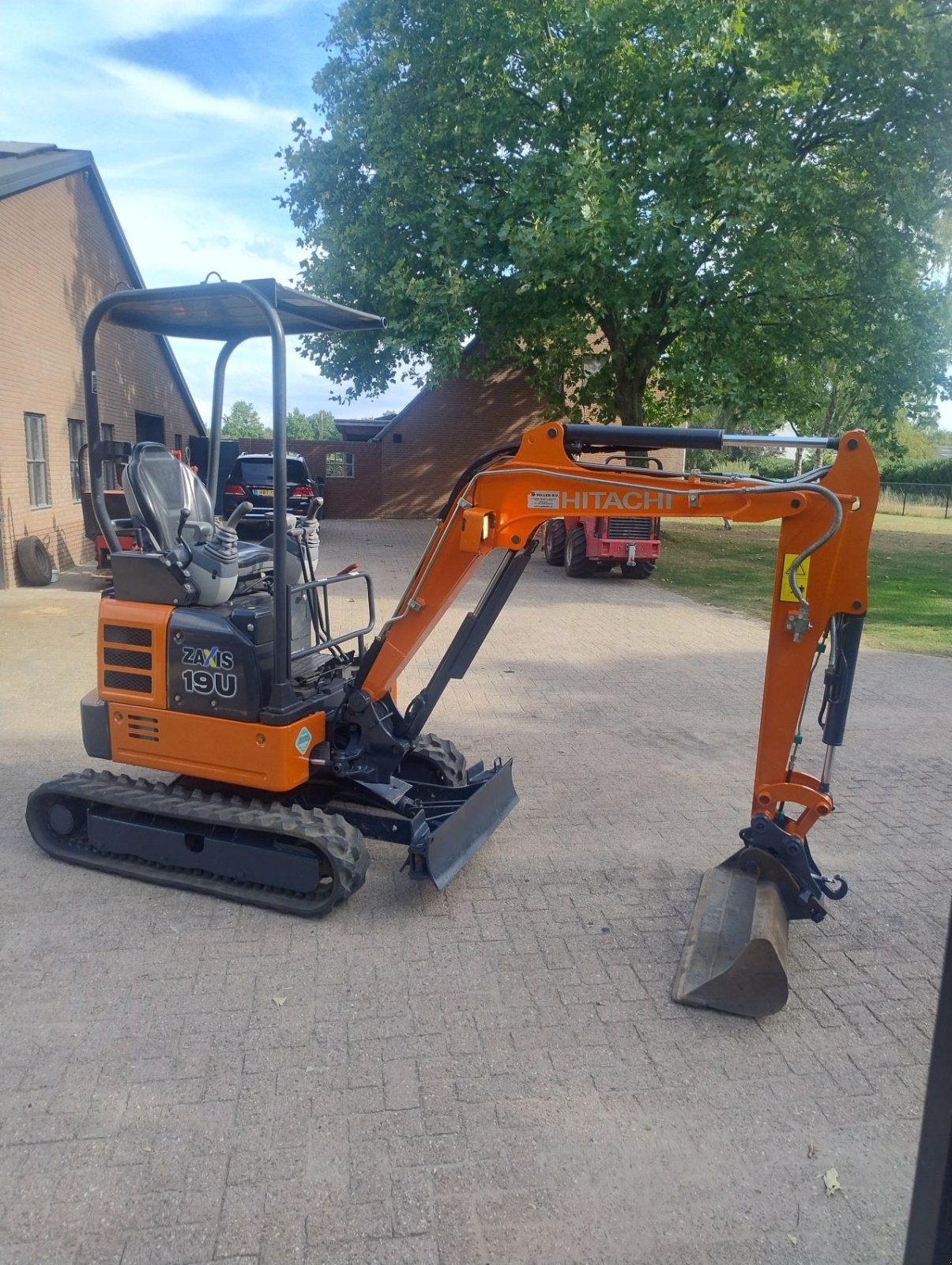 Minibagger del tipo Hitachi Zx19u, Gebrauchtmaschine en Veldhoven (Imagen 10)