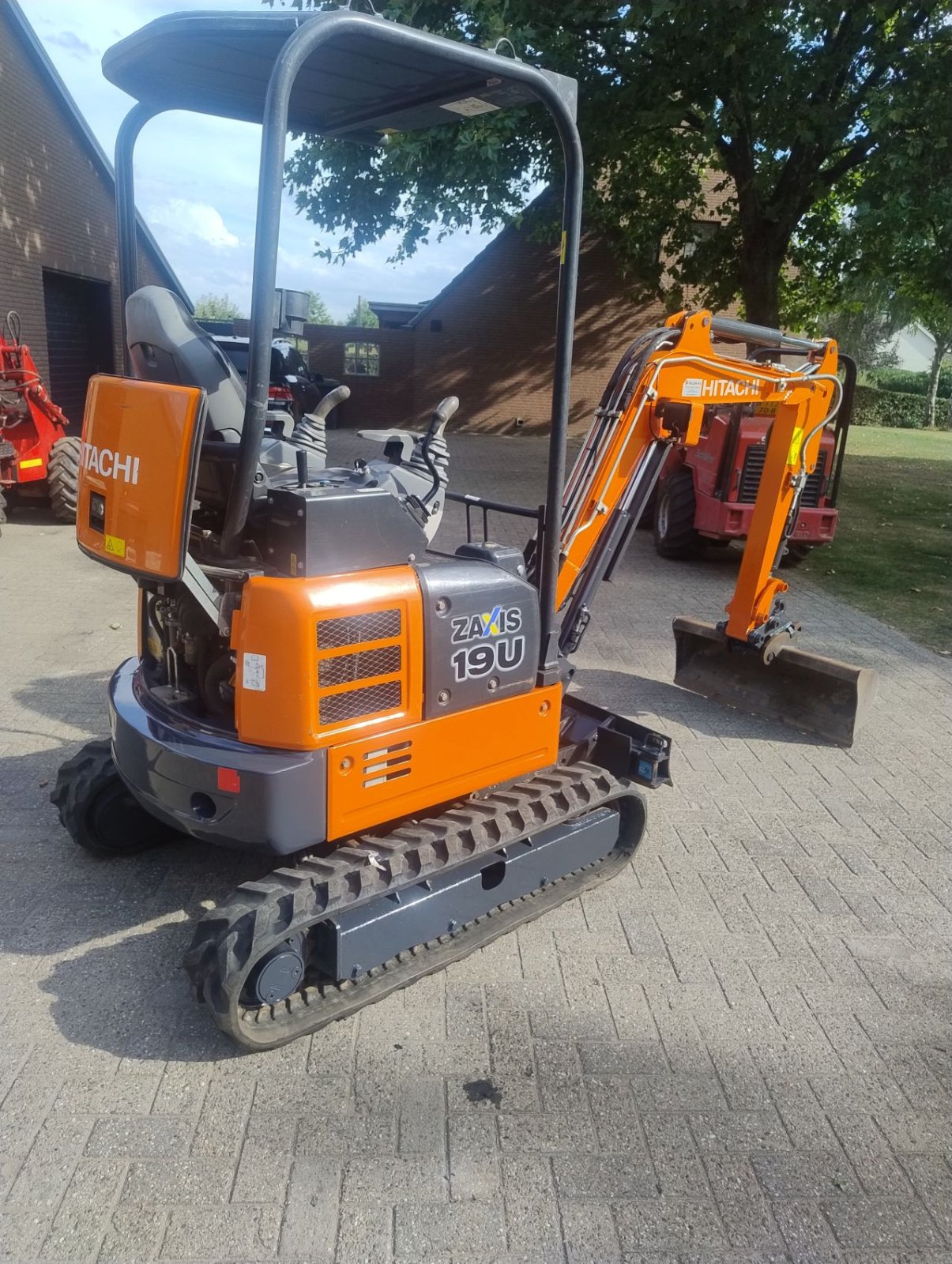 Minibagger del tipo Hitachi Zx19u, Gebrauchtmaschine en Veldhoven (Imagen 3)