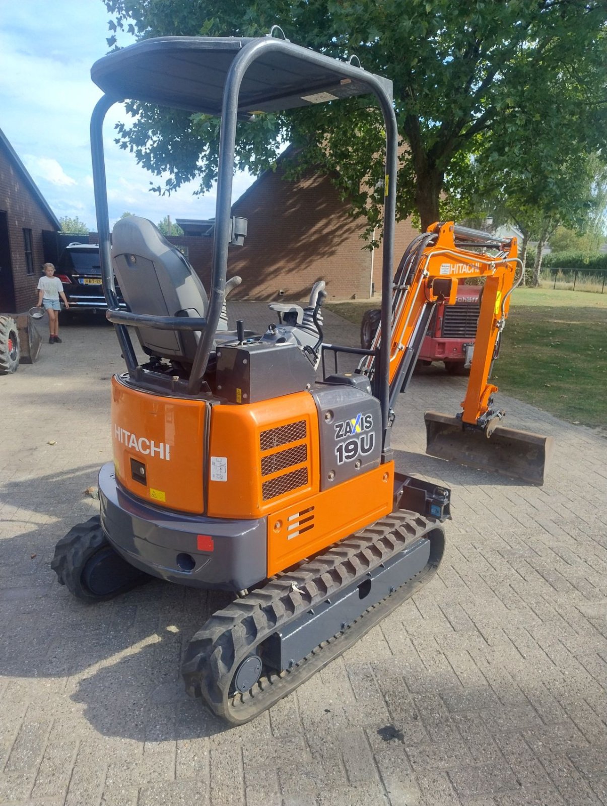 Minibagger del tipo Hitachi Zx19u, Gebrauchtmaschine en Veldhoven (Imagen 4)
