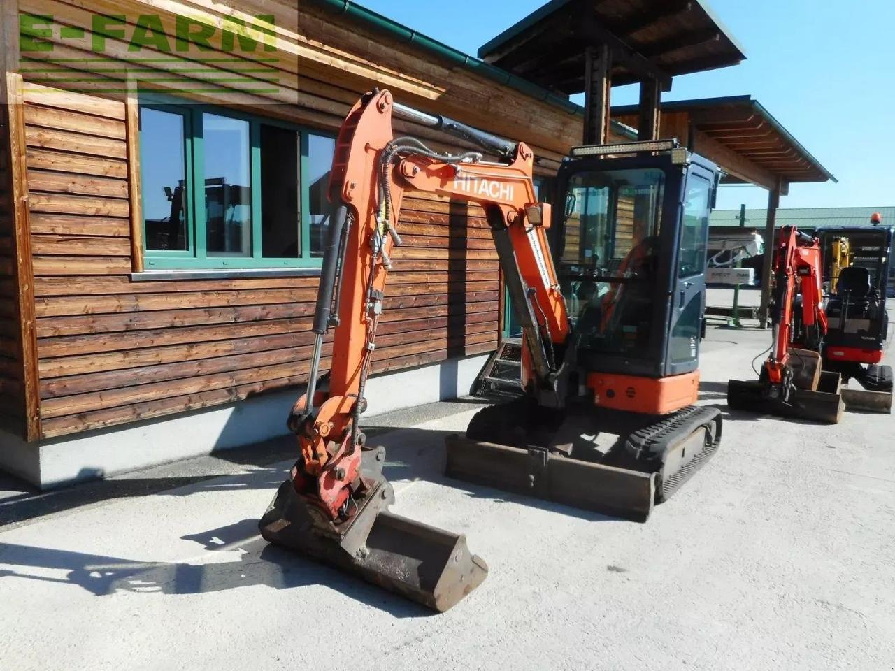 Minibagger del tipo Hitachi zx26u-6 ( 2.740kg ) powertilt u. hydr. sw, Gebrauchtmaschine en ST. NIKOLAI/DR. (Imagen 2)