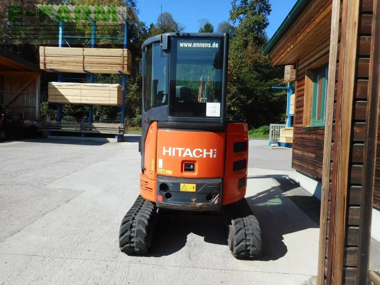 Minibagger del tipo Hitachi zx26u-6 ( 2.740kg ) powertilt u. hydr. sw, Gebrauchtmaschine en ST. NIKOLAI/DR. (Imagen 3)