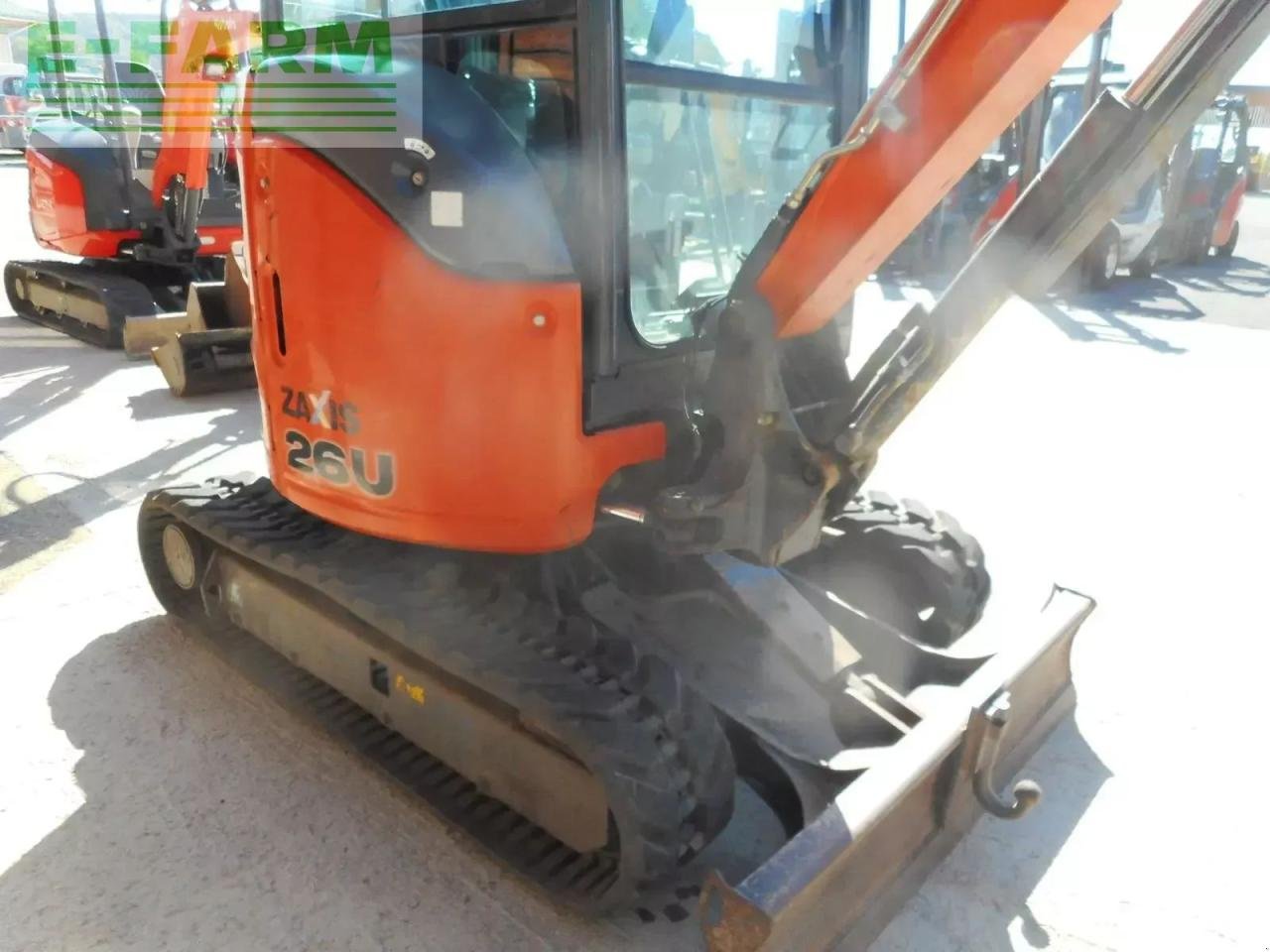 Minibagger del tipo Hitachi zx26u-6 ( 2.740kg ) powertilt u. hydr. sw, Gebrauchtmaschine en ST. NIKOLAI/DR. (Imagen 16)
