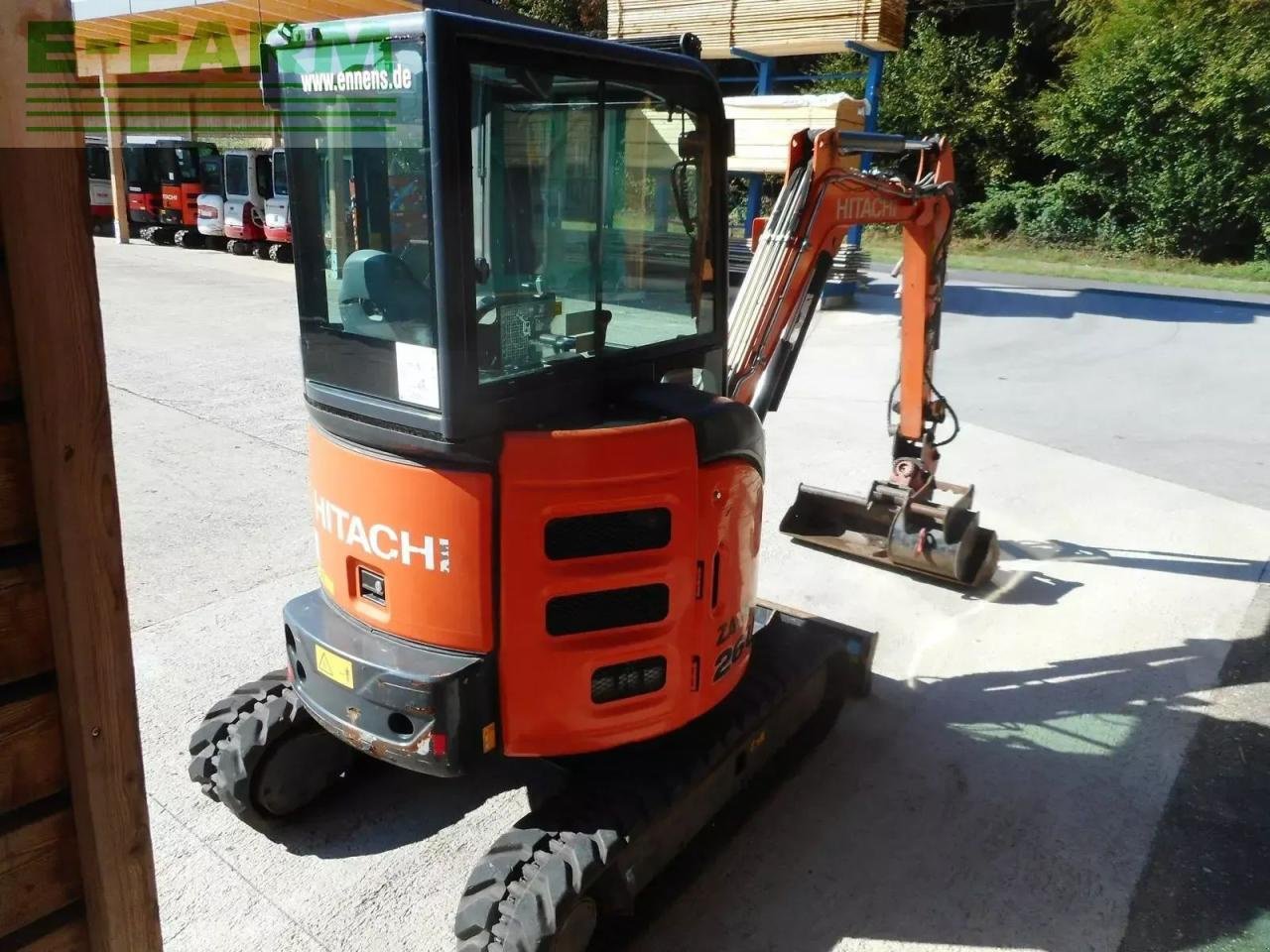Minibagger des Typs Hitachi zx26u-6 ( 2.740kg ) powertilt u. hydr. sw, Gebrauchtmaschine in ST. NIKOLAI/DR. (Bild 4)