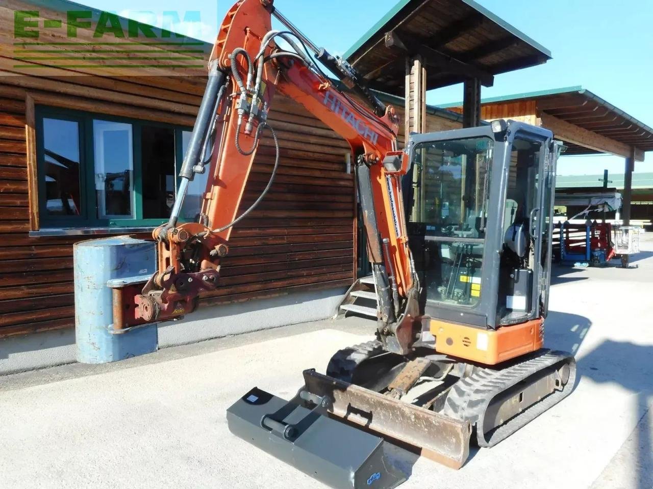 Minibagger a típus Hitachi zx26u-6 ( 2.740kg ) powertilt, Gebrauchtmaschine ekkor: ST. NIKOLAI/DR. (Kép 12)