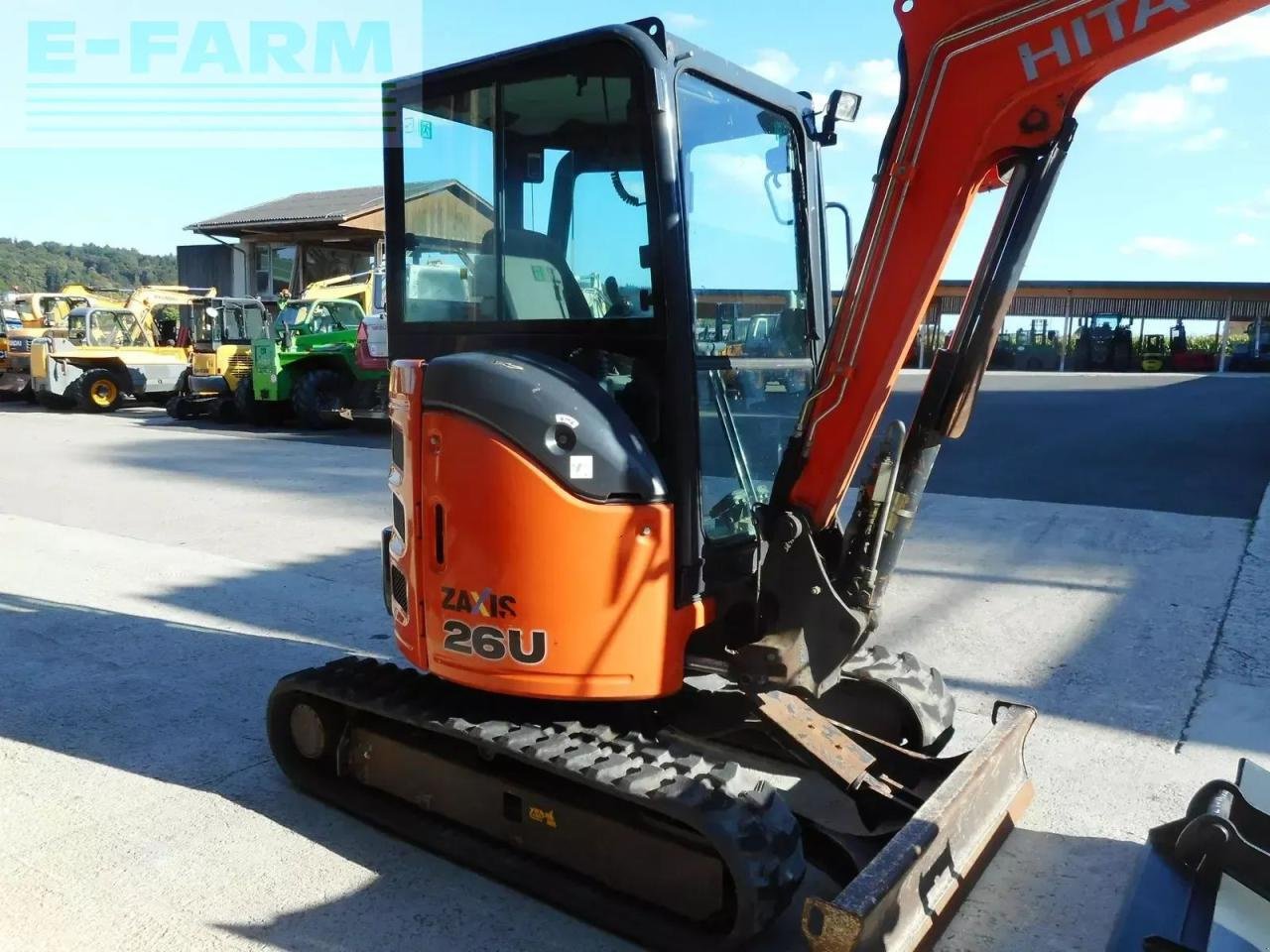 Minibagger a típus Hitachi zx26u-6 ( 2.740kg ) powertilt, Gebrauchtmaschine ekkor: ST. NIKOLAI/DR. (Kép 13)