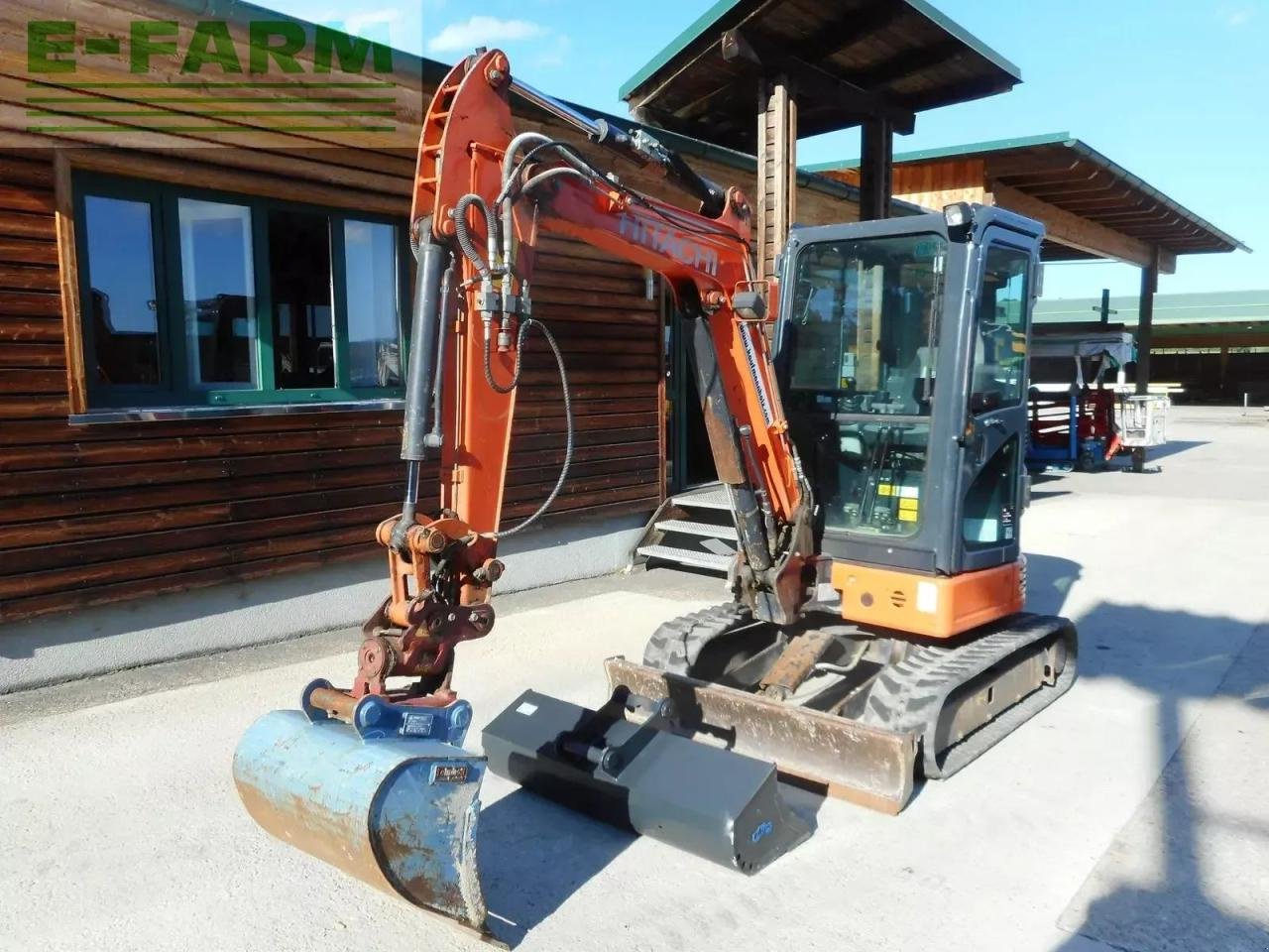 Minibagger des Typs Hitachi zx26u-6 ( 2.740kg ) powertilt, Gebrauchtmaschine in ST. NIKOLAI/DR. (Bild 2)
