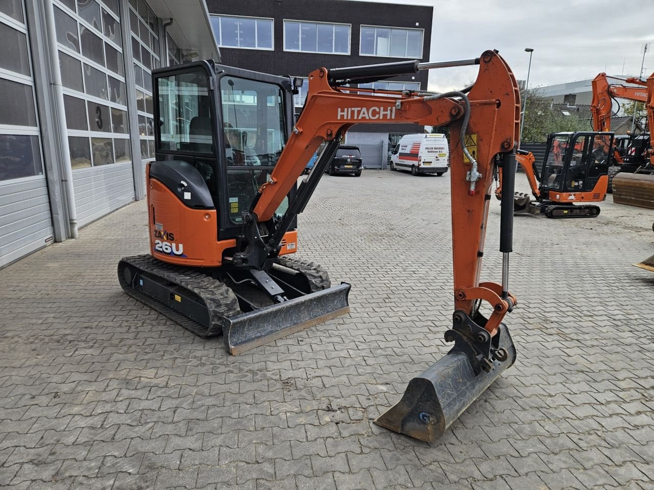 Minibagger a típus Hitachi ZX26U-6, Gebrauchtmaschine ekkor: Veldhoven (Kép 3)