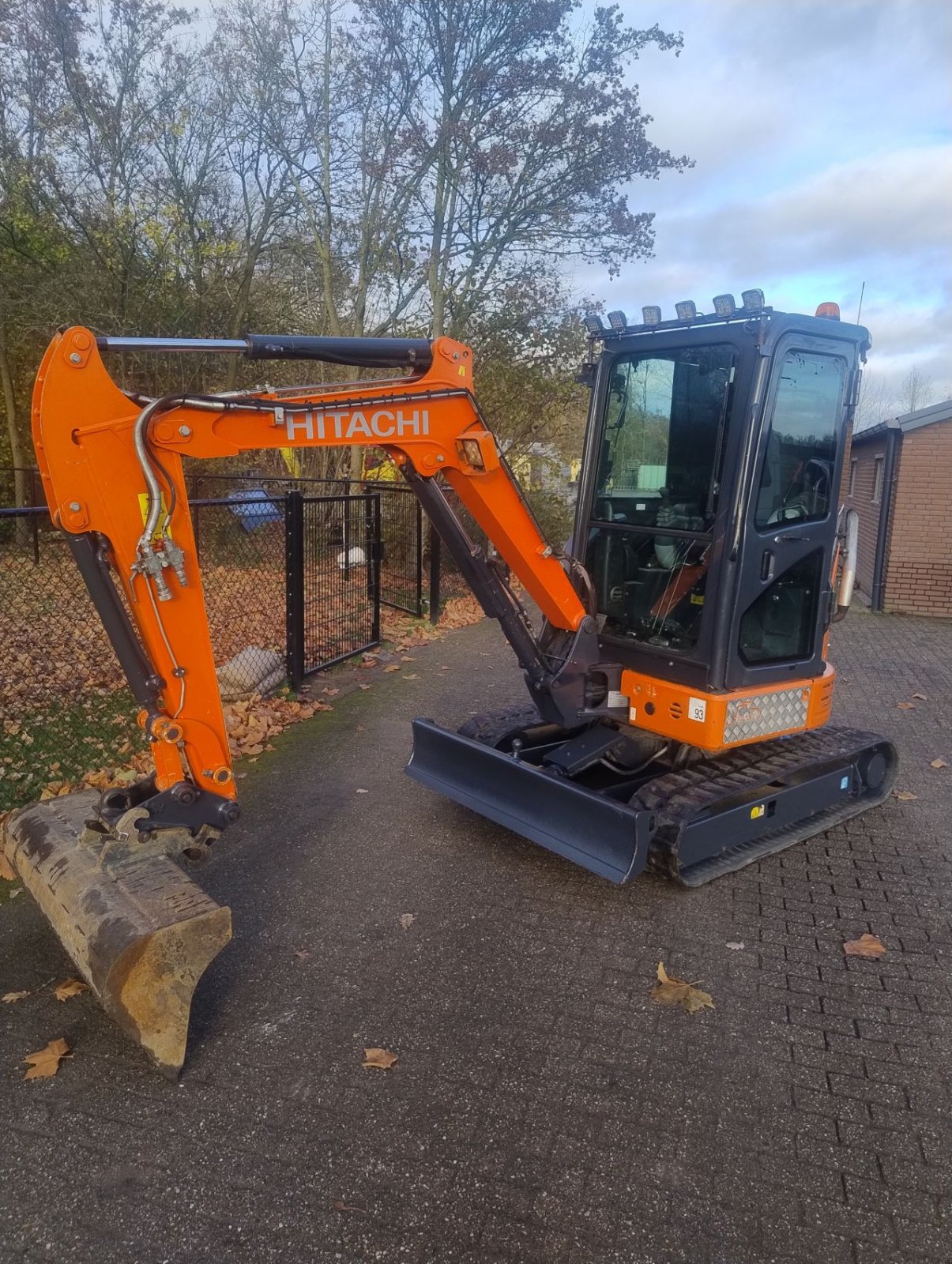 Minibagger типа Hitachi Zx26u-6, Gebrauchtmaschine в Veldhoven (Фотография 1)