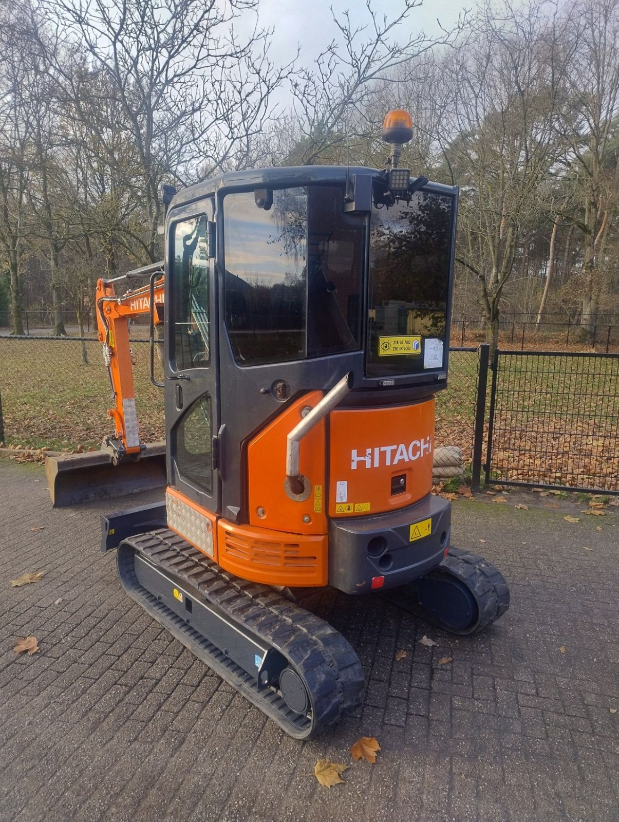 Minibagger типа Hitachi Zx26u-6, Gebrauchtmaschine в Veldhoven (Фотография 3)