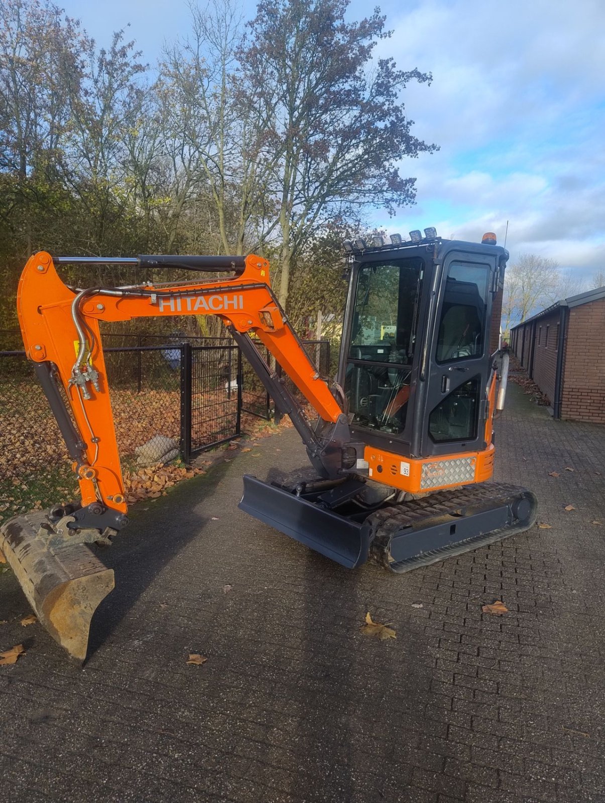 Minibagger типа Hitachi Zx26u-6, Gebrauchtmaschine в Veldhoven (Фотография 2)