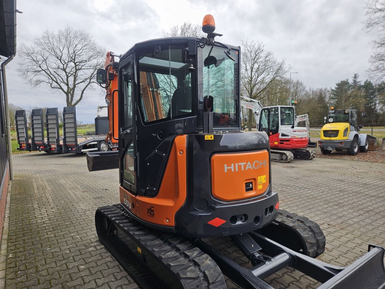 Minibagger tipa Hitachi ZX55 U-6 CLR, Gebrauchtmaschine u Haaksbergen (Slika 11)