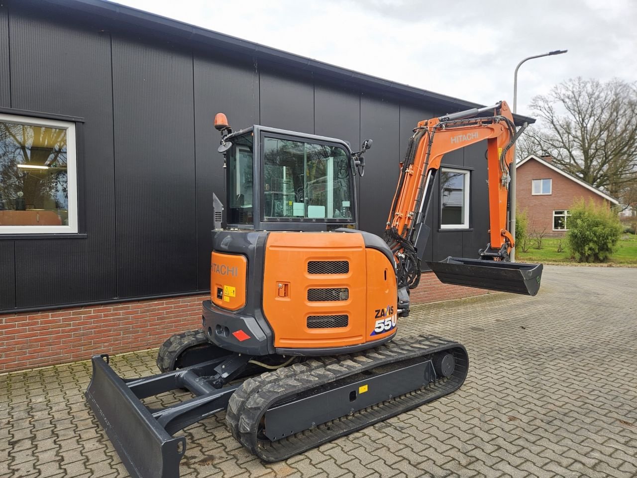 Minibagger tipa Hitachi ZX55 U-6 CLR, Gebrauchtmaschine u Haaksbergen (Slika 8)