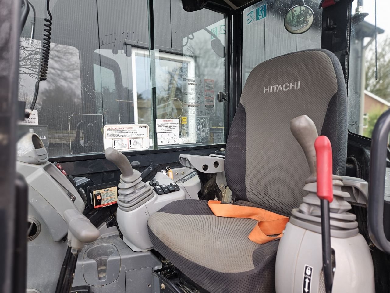 Minibagger tipa Hitachi ZX55 U-6 CLR, Gebrauchtmaschine u Haaksbergen (Slika 4)