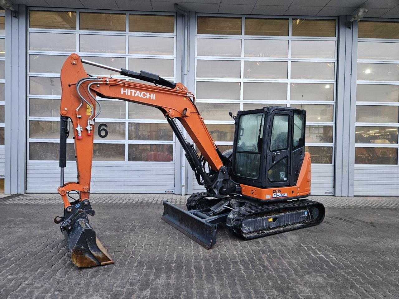 Minibagger du type Hitachi ZX65USB-6, Gebrauchtmaschine en Veldhoven (Photo 1)