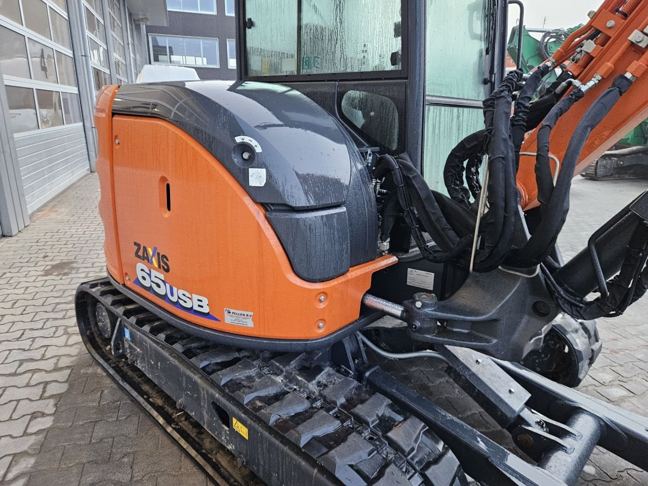 Minibagger typu Hitachi ZX65USB-6, Gebrauchtmaschine v Veldhoven (Obrázek 5)